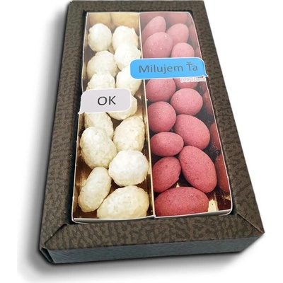 Sablio Mandle v čokoláde Milujem ťa, OK 2x 80 g