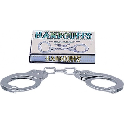 Large Metal Handcuffs with Keys