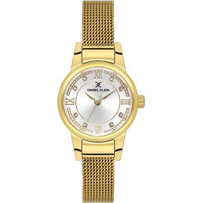 Daniel Klein DK. 1.14155-4 - Дамски, Кварц, 25mm, Стомана, Кристали, 3 ATM - Premium
