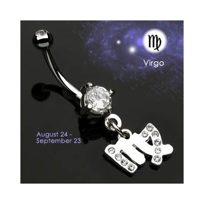 Steel Edge piercing do pupíku 3025 panna