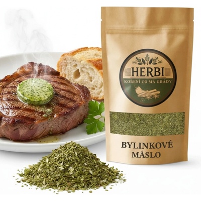 Herbi Bylinkové maslo aromatická zmes na domáce maslo a omáčky 50 g