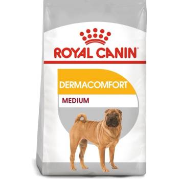 Royal Canin CCN Medium Dermacomfort 12 кг суха храна за възрастни кучета от средни породи с чувствителна кожа, склонна към раздразнения