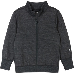 Reima Детско вълнено яке Reima Kid's Mahin Merino jumper - Black Melange - размер 98 (EU) (703-4694-0310)