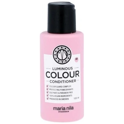 Maria Nila Luminous Colour Conditioner 100 ml озаряващ балсам за боядисана коса с екстракт от нар за жени