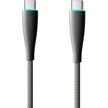 Toocki TXCTT1-BMH01-P USB-C na USB-C, 1m, černý