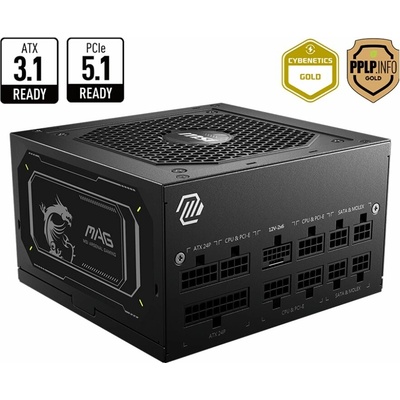MSI MAG A850GL PCIE5 850W 306-7ZP8D11-CE0