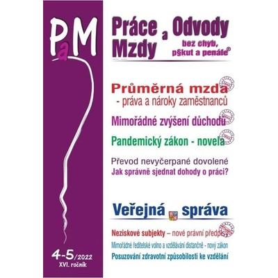 PaM č. 4-5 / 2022 - Pandemický zákon - novela