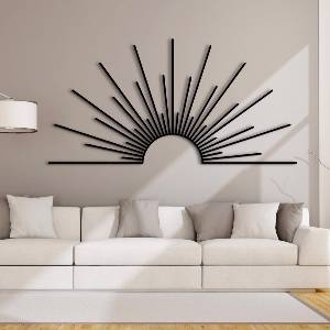 Decono Метална Декорация Sun Rays