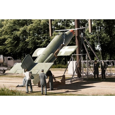 Brengun Bachem Ba-349 M52-M58 two in box plastic construction kit two pieces 1:144