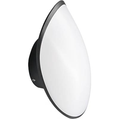 ELMARK Grf352 АПЛИК ЗА СТЕНА 10w 4000k ip54, ЧЕРЕН (95grf352/bl)