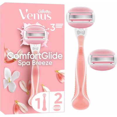 Gillette Venus ComfortGlide Spa Breeze + 2 ks hlavic