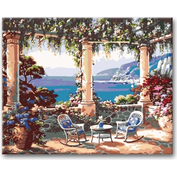 Zuty Maľovanie podľa čísel posedenie s výhľadom na MORA