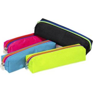 Exacompta Държач за химикалки с цип, EXACOMPTA "Tricolor", смесени цветове 05269820W (05269820W)