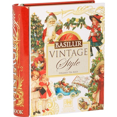 Basilur Book Vintage Pyramid malá 5 x 2 g