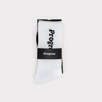 Progress Чорапи от Progress - Pro Socks - комплект бяло + черно (2641019007037)