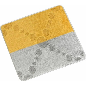 BellaTEX Килимче за тоалетна 50x60cm лъчи сиво и жълто Bellatex Bellatex | Zhalt | Home | UNI