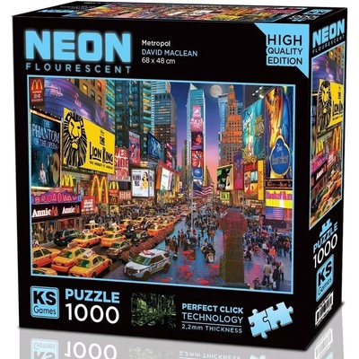 KS Games - Puzzle Maclean: Metropol - 1 000 piese