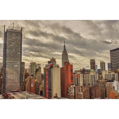 Dimex MS-5-2962 Vliesová fototapeta Letecký pohled na NY rozměry 375 x 250 cm