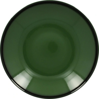 RAK Porcelain Lea talíř hluboký coupe 26 cm, tmavě zelený RAK-LEBUBC26DG