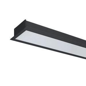ELMARK Led ПРОФИЛ ЗА ВГРАЖДАНЕ s36 18w 4000k ЧЕРЕН (99fm36s4018/bl) - aginvest