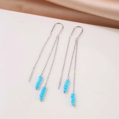 Jan Kos jewellery stříbrné náušnice MHT-2531/SM00