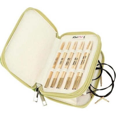 KnitPro Bamboo Starter Set vyměnitelné jehlice 13cm