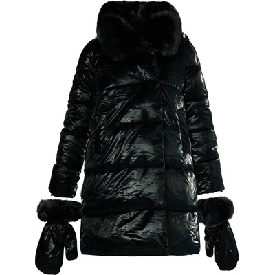 faina Зимно палто черно, размер XL