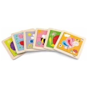 Vigan VIGA Poreal Wooden Ladybug Puzzle