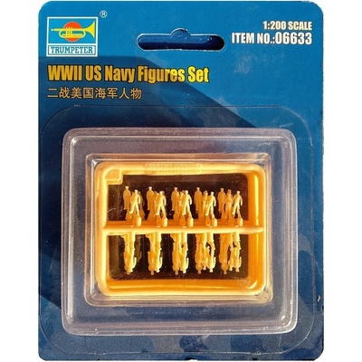 Trumpeter WWII US Navy Figures Set 1:200