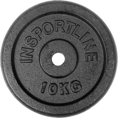 inSPORTline Castblack Ocelové závaží 10 kg 30mm – Zboží Dáma