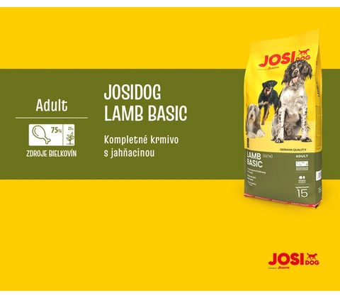 JosiDog Lamb Basic 15 kg