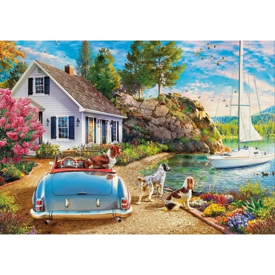 KS Games - Puzzle Dog On The Boat - 2 000 piese