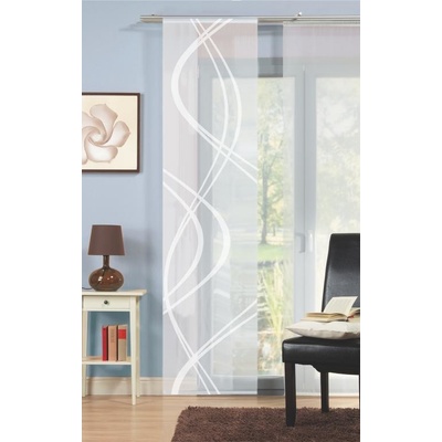Home Wohnideen japonská stena 87461 TIBERIO 0710 vlnena biela 245x60 cm (v x s)