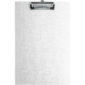 D. Rect A4 PVC board with clip white D. RECT