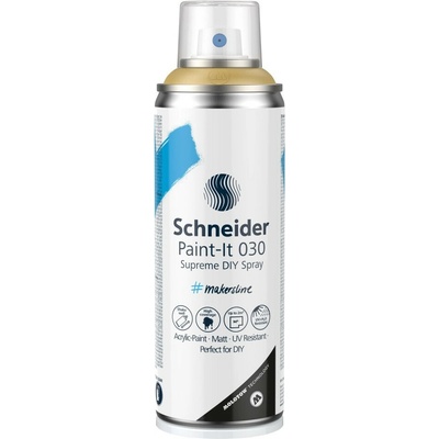 Schneider akrylový sprej 200 ml zlatý