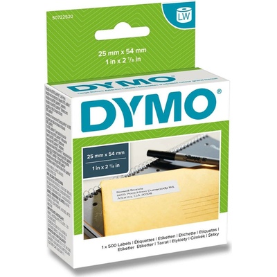 Dymo LW S0722520 - originální papírové štítky - 54 x 25 mm