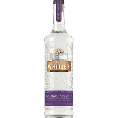 J.J. Whitley London dry gin 38,6% 1 l (holá láhev)