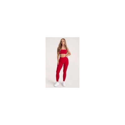 Gym Glamour Legíny Second Skin push up Red