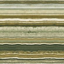 Origin 337233 Olivovo zelená mramorovaná vliesová tapeta na stenu Matières Stone rozmery 0,53 x 10,05 m