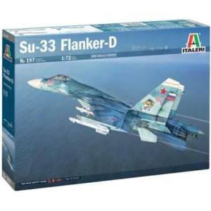 Italeri Комплект модел самолет 0197 - СУХОЙ СУ-27 d "sea flanker" (1: 72)