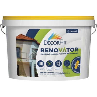 CHEMOLAK DECORHIT RENOVÁTOR s mikrovláknom 10 l biely