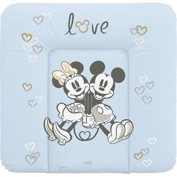 Ceba Baby Podložka měkká na komodu Disney Minnie & Mickey Blue 75 x 72