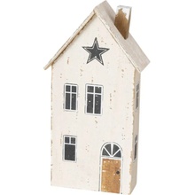 Boltze Stojacia dekorácia domčeky rôzne druhy 25 x 6 x 14 cm, 1 ks