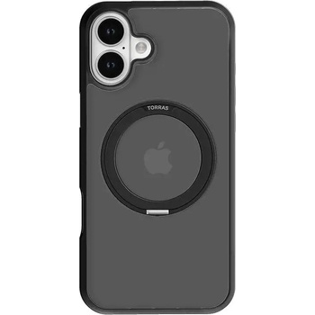 TORRAS Кейс Torras Ostand Pro за iPhone 16, черен (X00FX1903)