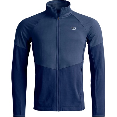 Ortovox Мъжко вълнено яке Ortovox Fleece Light Grid Jacket Fleece jacket - Deep Ocean - размер XL (005-7085-0114)