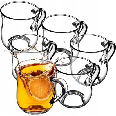 Kadax Sklenice na kávu 6 x 320 ml