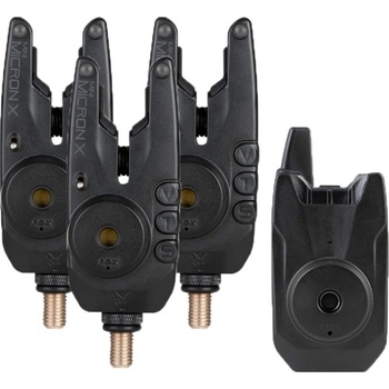 Fox Mini Micron X Sada hlásičů 3+1 Černá