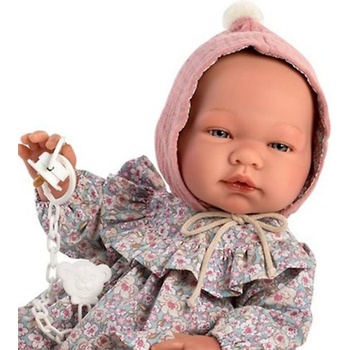 Image 1 of Asi dolls Asi - Кукла бебе Мария, с розова шапка и рокля на цветя 0365960