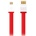 OnePlus Оригинален micro-USB Кабел за Oneplus с Бързо Зареждане 4A 1m, Червен (Bulk) (oneplus/microUSB/Bulk)