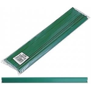 DONAU A4/6mm green slide-in backs (10)